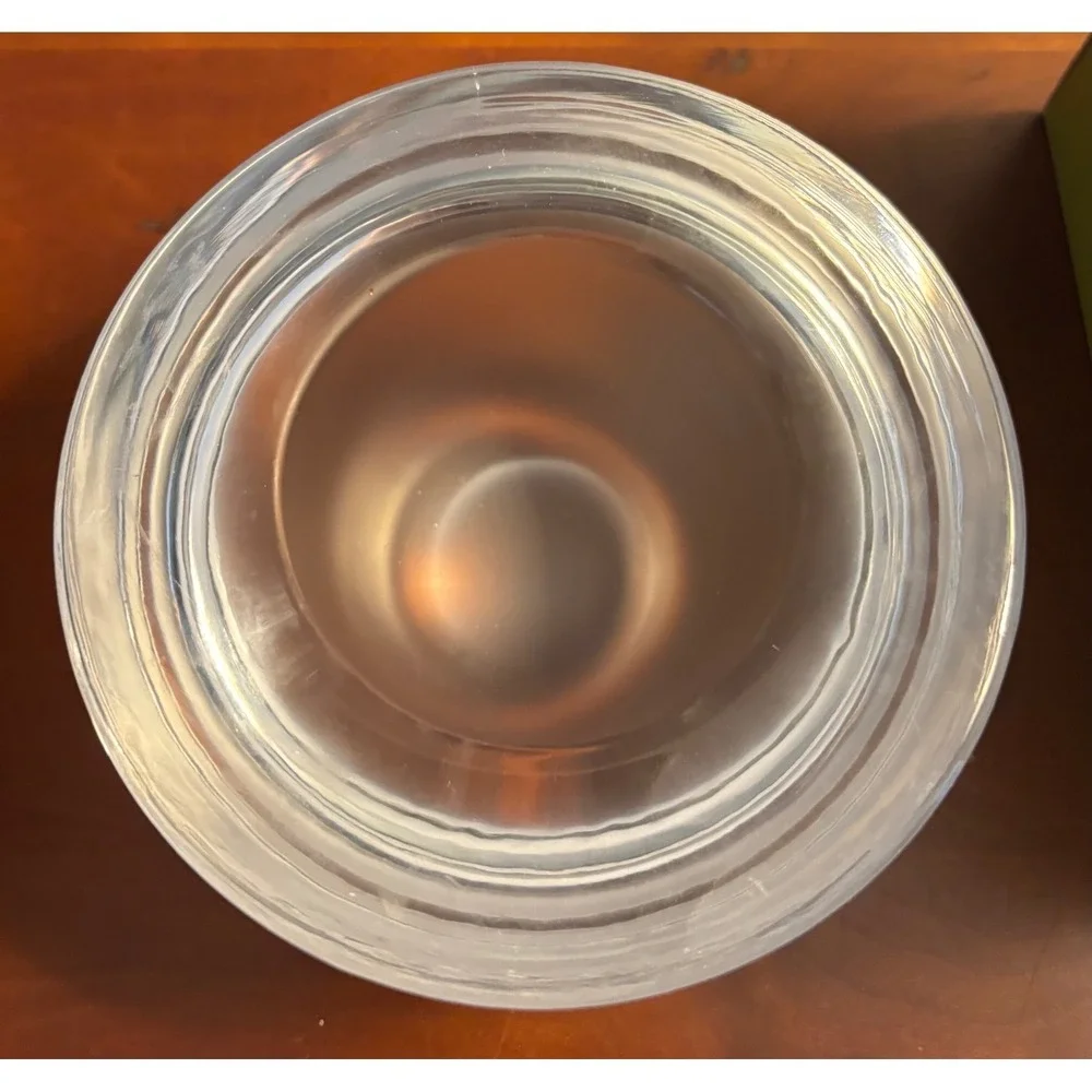 Fitz and Floyd glass candle‎ holder